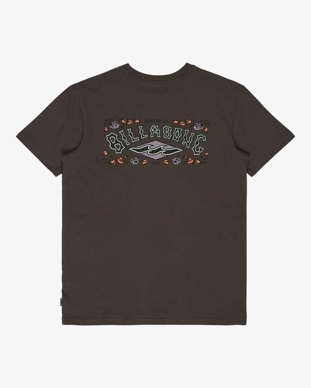 T-Shirt Billabong HERITAGE ARCH Raven-2