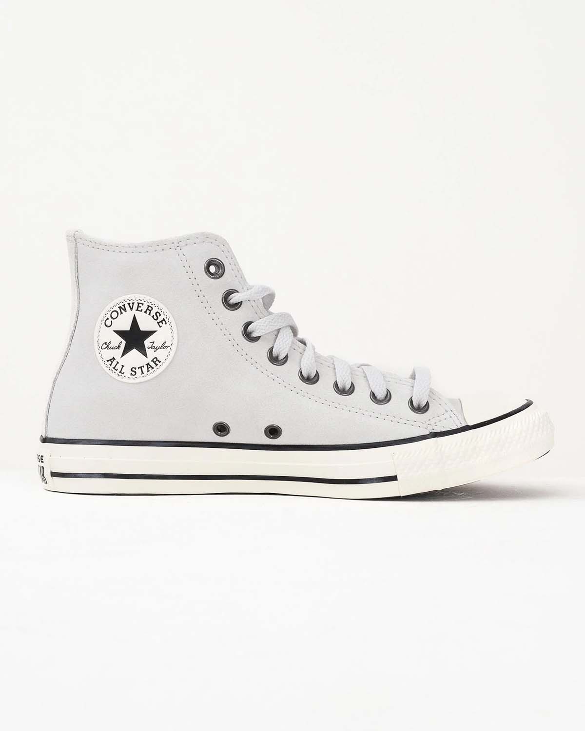 Tenis Converse CHUCK TAYLOR ALL STAR SUEDE Barely Grey/Egret/Black-1