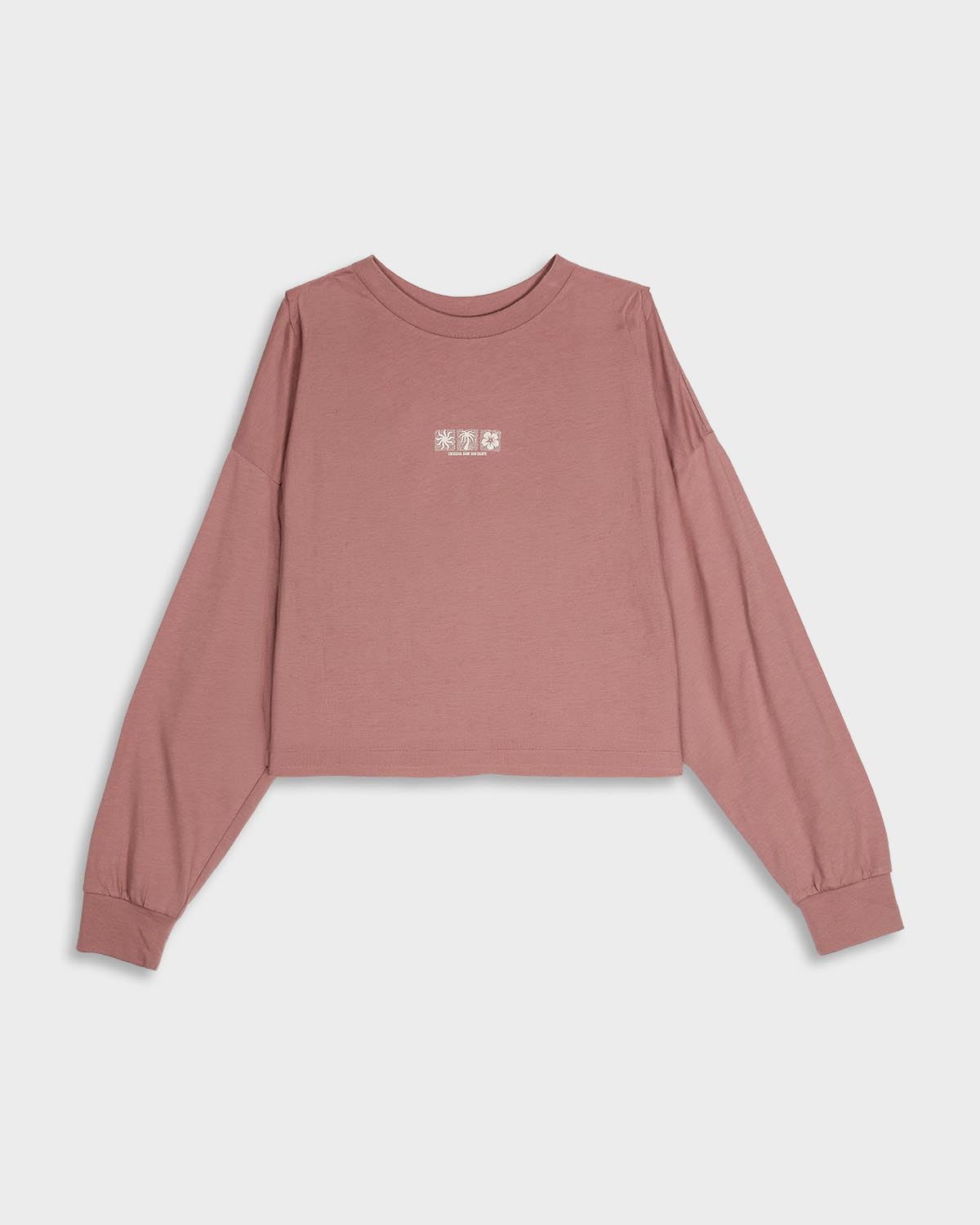 Ericeira Surf Skate L-Sleeve HALO Nostalgia Rose-1