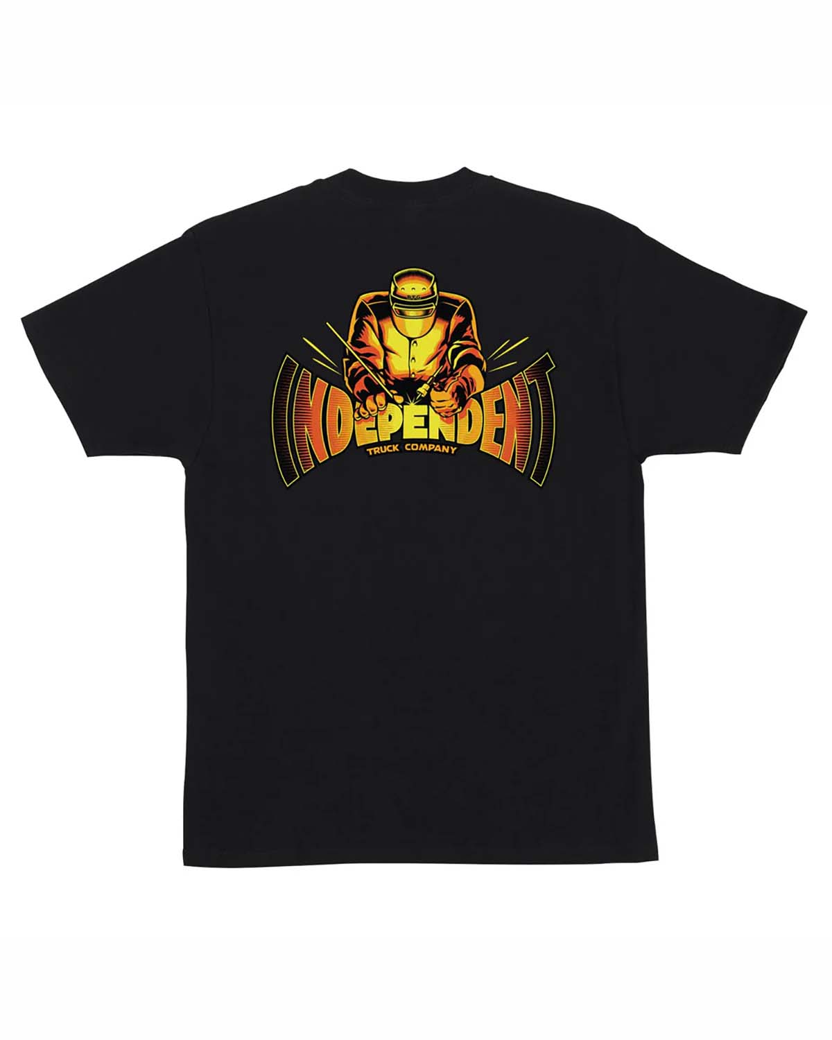 T-Shirt Independent MANUFACTURED SPAN Black-2