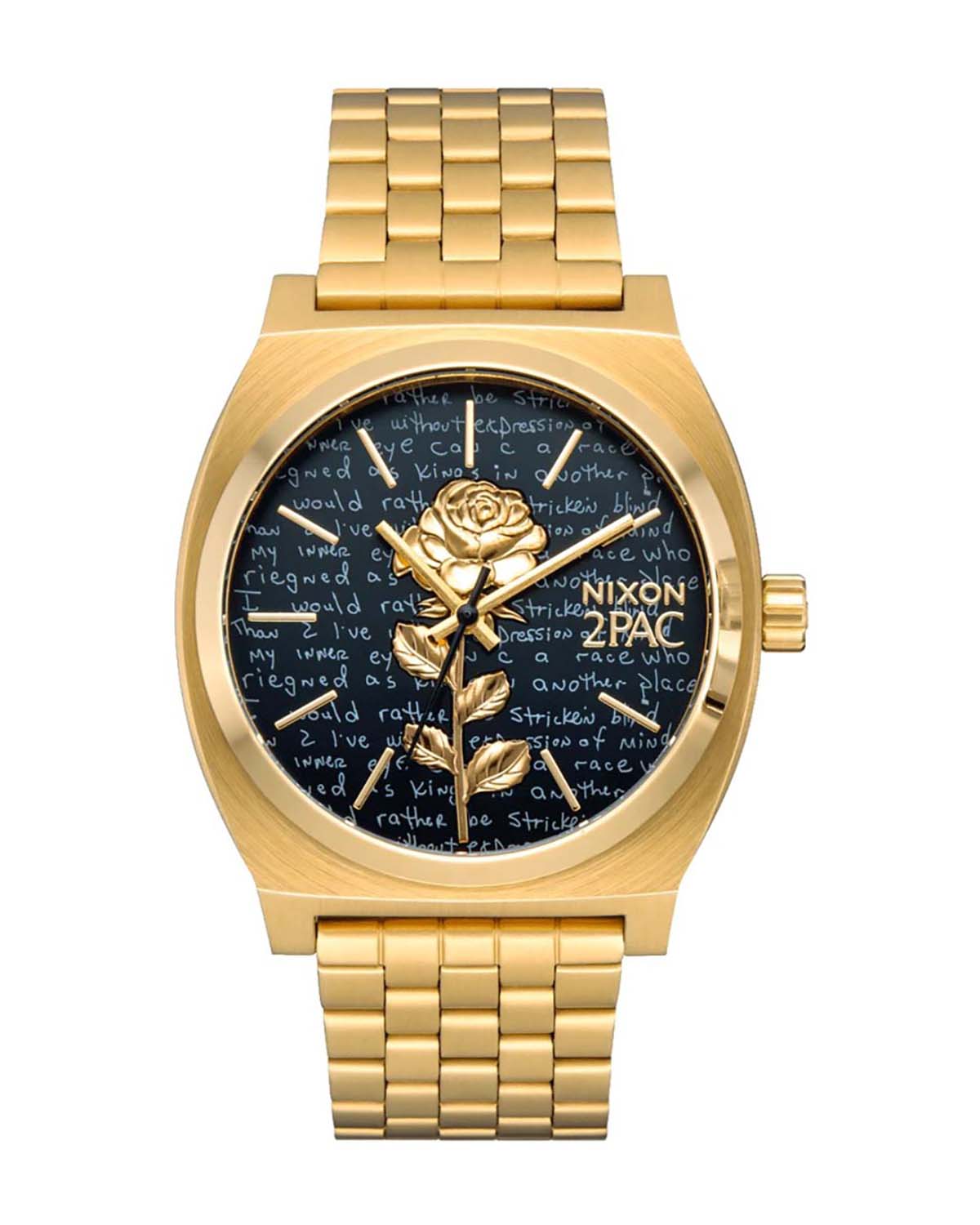 Relogio Nixon TUPAC TIME TELLER Gold/Black-1