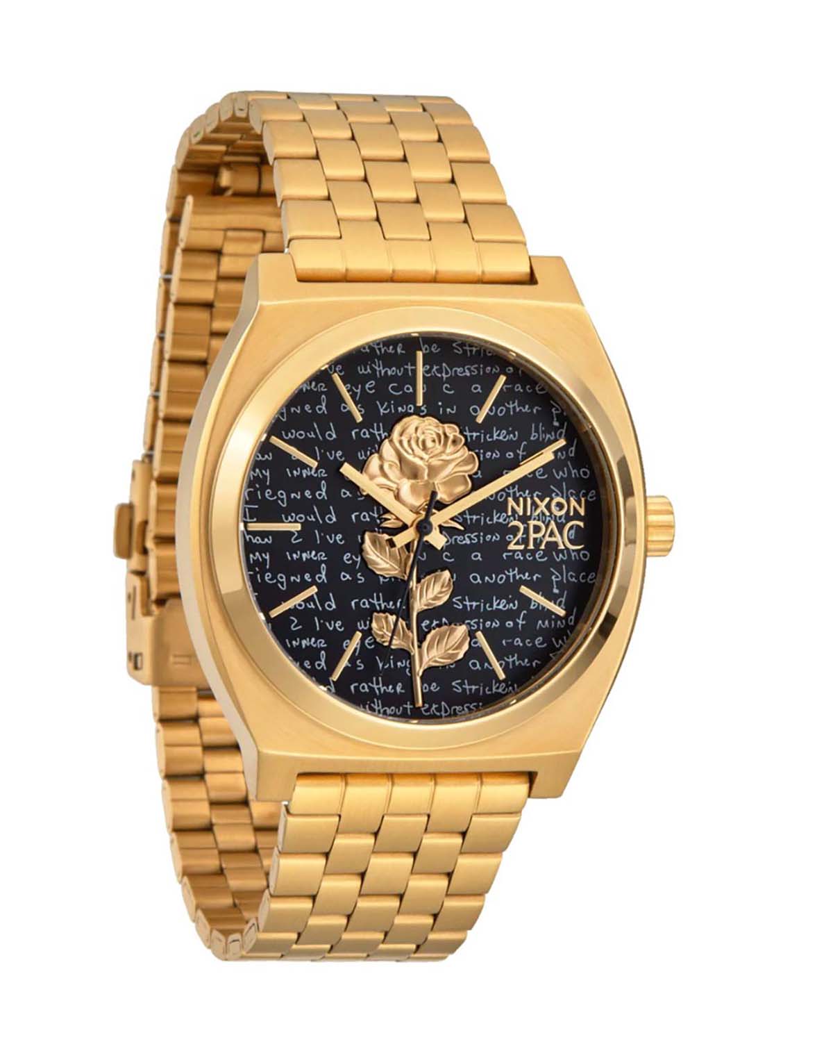 Relogio Nixon TUPAC TIME TELLER Gold/Black-2