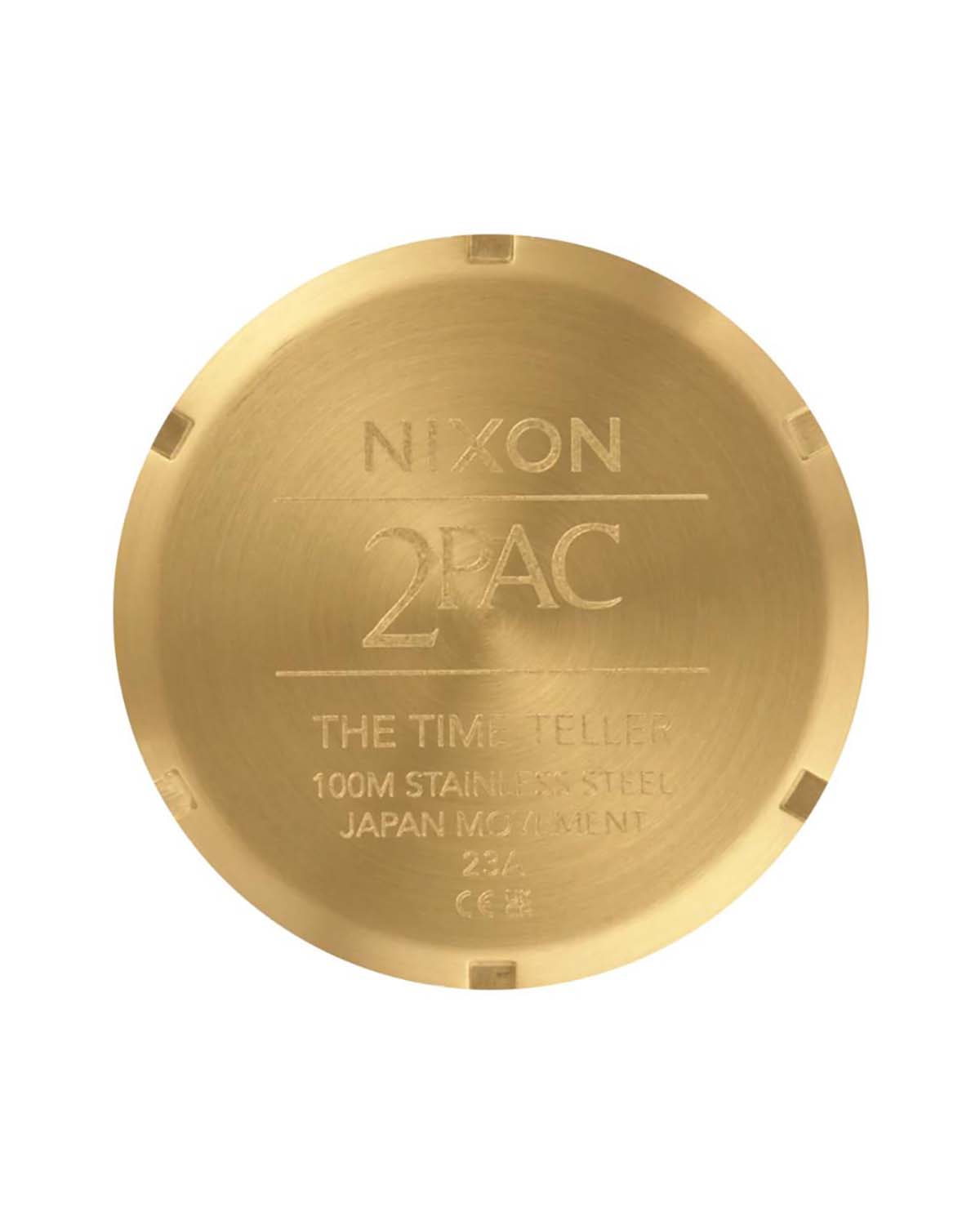 Relogio Nixon TUPAC TIME TELLER Gold/Black-5